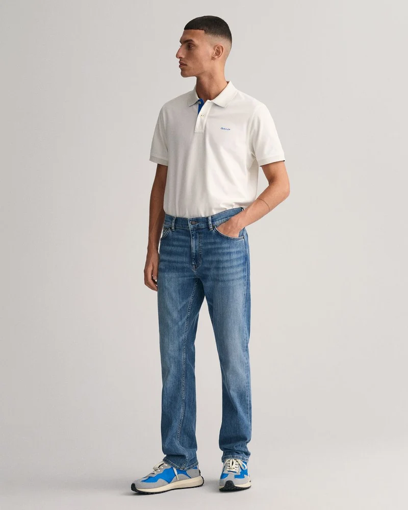 Kontrast Piqué Poloshirt