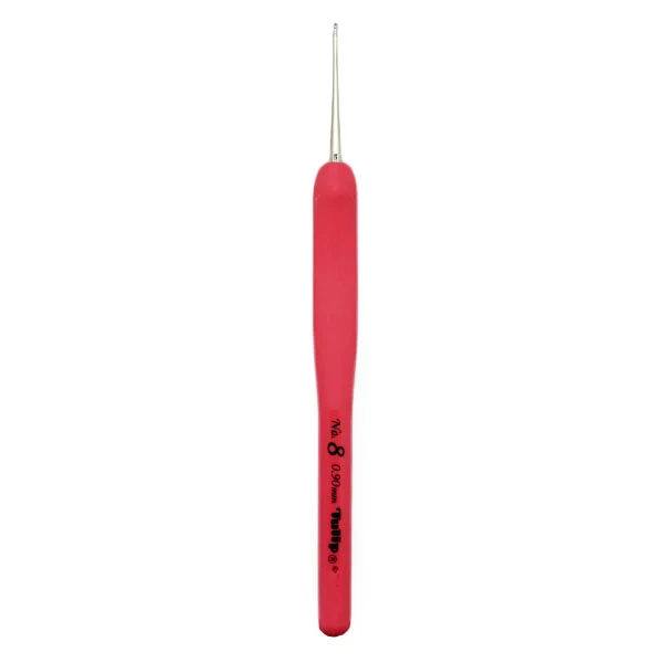 Tulip Sucre Bead Softgrip Häkelnadel 0,90 mm