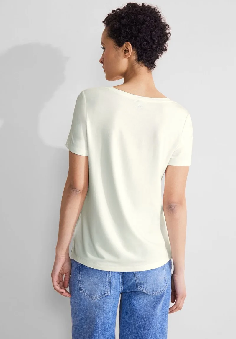 T-Shirt mit Pailletten Print