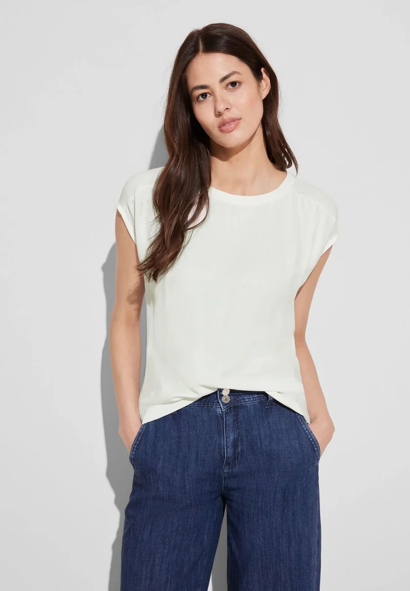 Materialmix T-Shirt