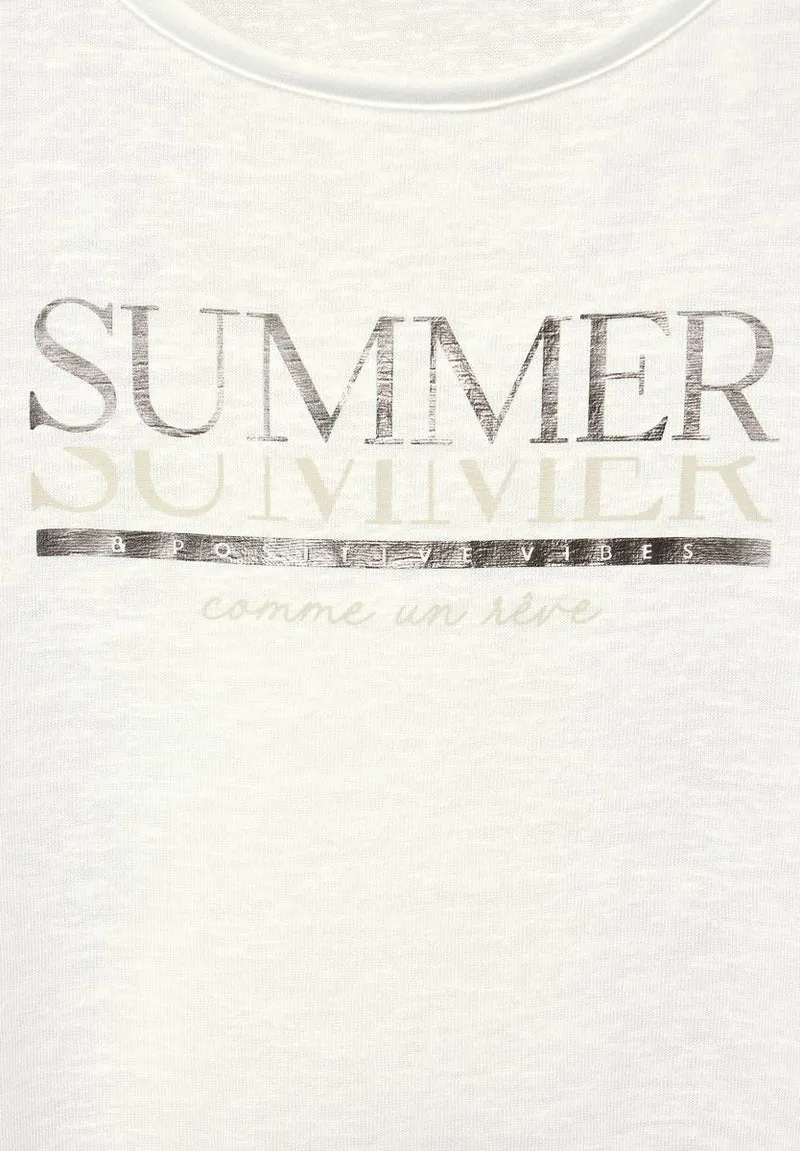 T-Shirt mit Wording