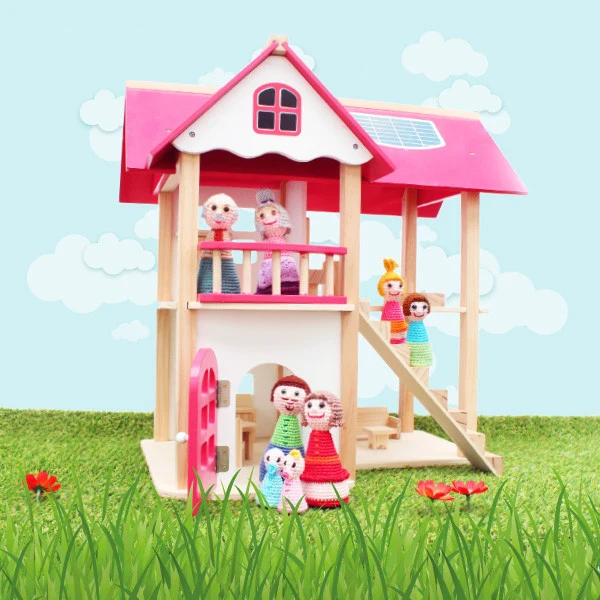 Puppenhaus aus Holz