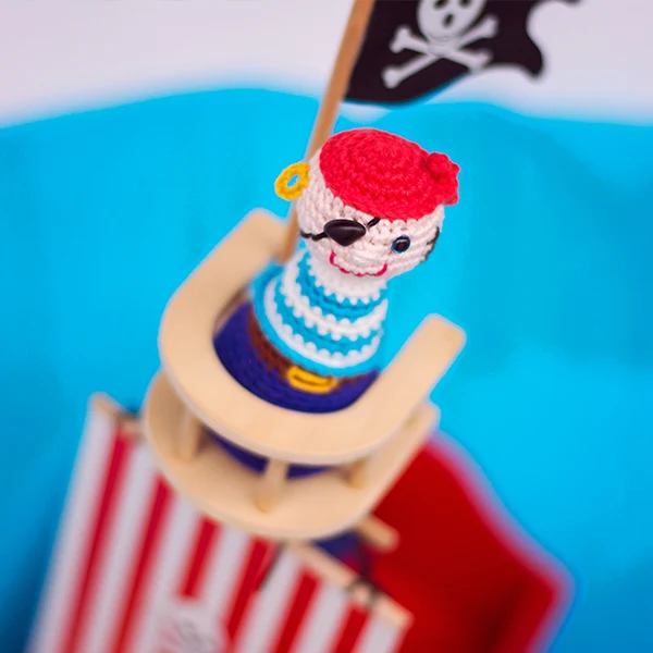 Die gehäkelte Piratenbande