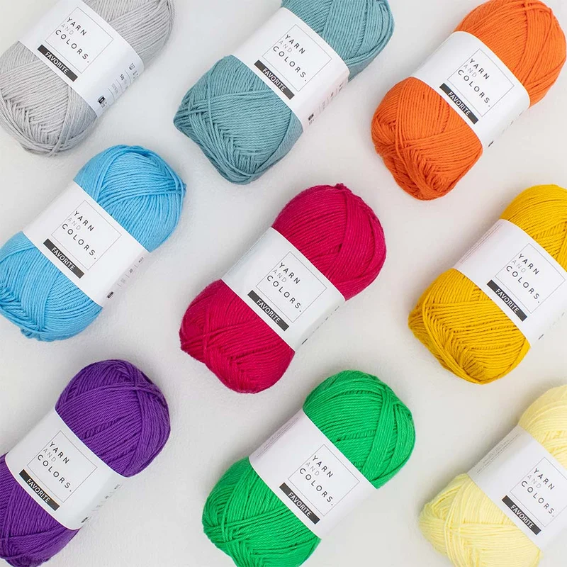 Yarn and Colors Favorite 063 Eisblau