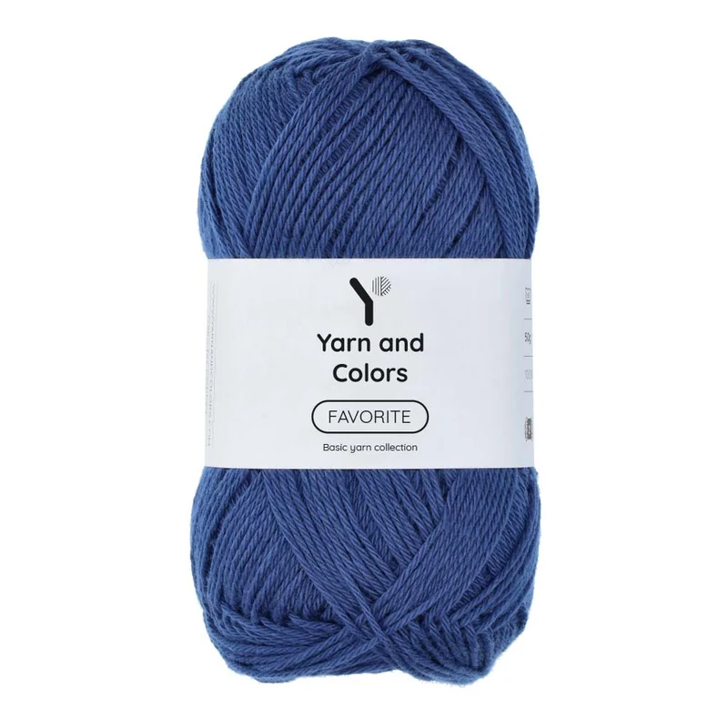 Yarn and Colors Favorite 060 Marineblau