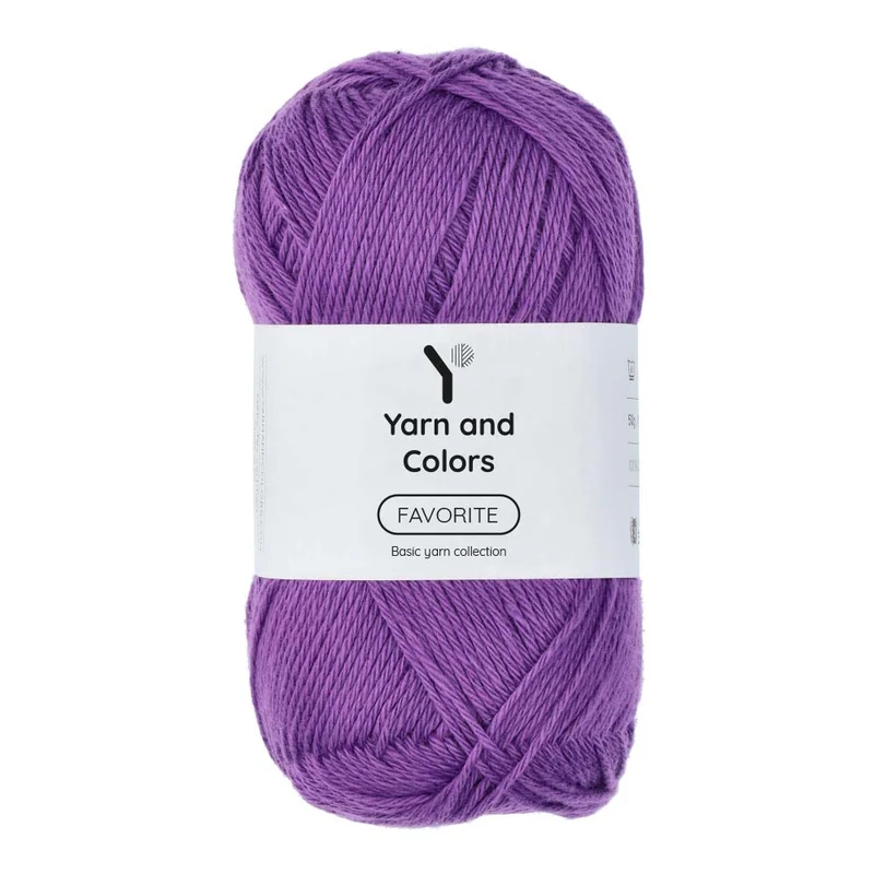 Yarn and Colors Favorite 055 Flieder