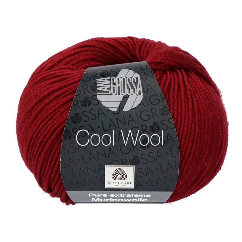 Lana Grossa Cool Wool 2068 Indisches Rot