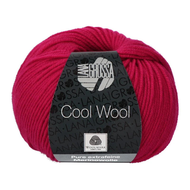 Lana Grossa Cool Wool 2067 Purpurrot