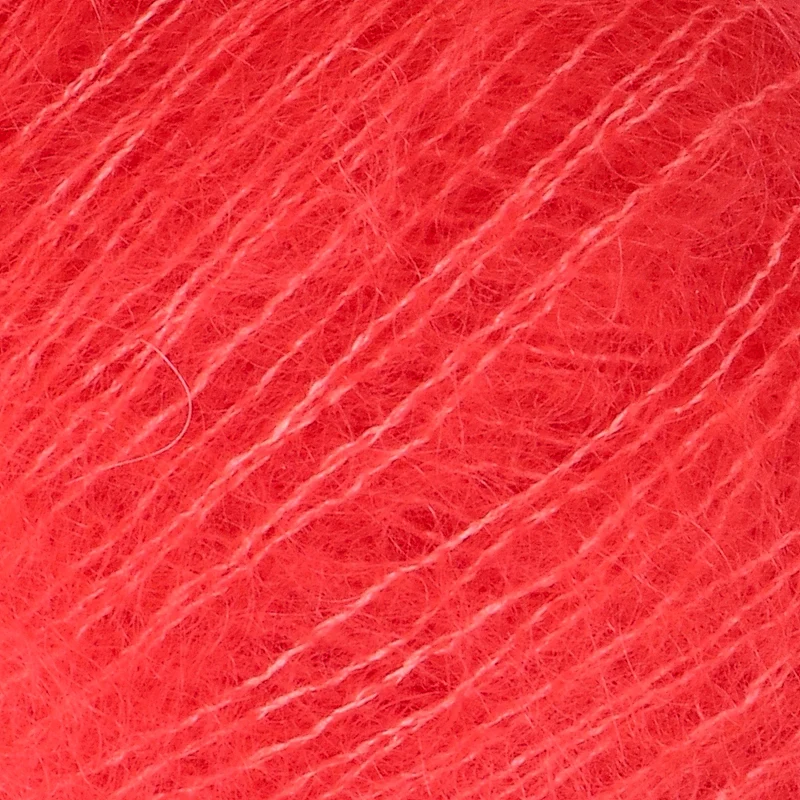 Lana Grossa Silkhair 147 Erdbeerrot Rot