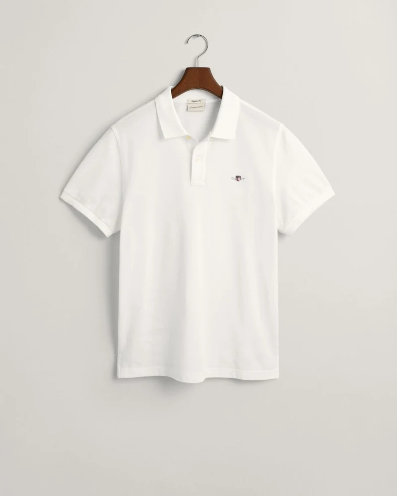 Regular Fit Shield Piqué Poloshirt