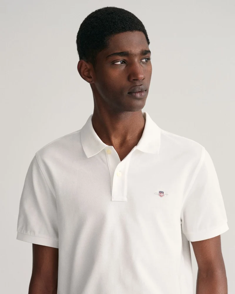Regular Fit Shield Piqué Poloshirt