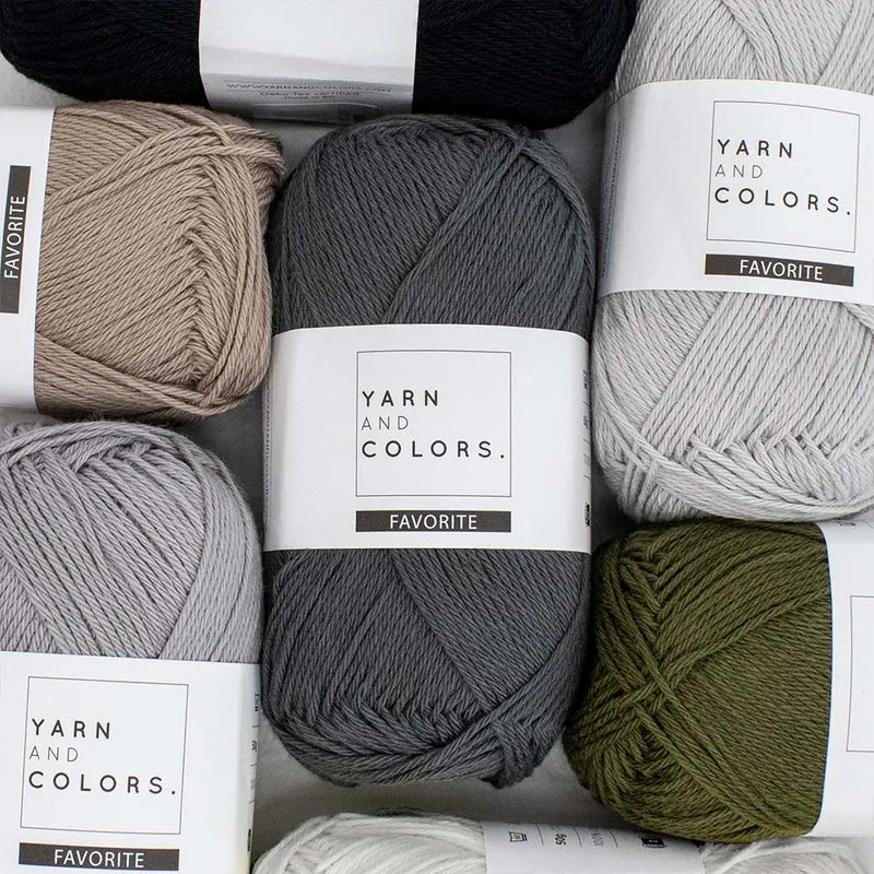 Yarn and Colors Favorite 095 Soft Grey