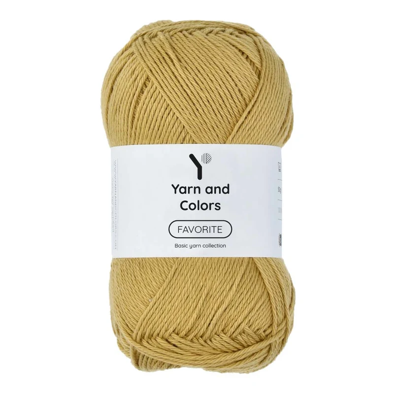 Yarn and Colors Favorite 089 Gold