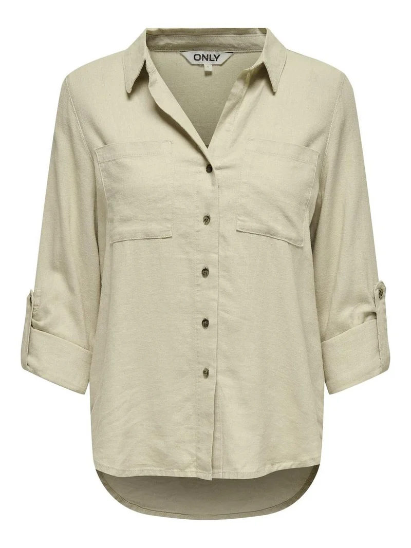 ONLYASMIN-CARO L/S LINEN SHIRT PNT NOOS