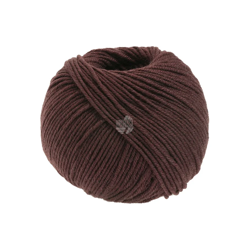 Lana Grossa Cool Wool Big 987 Schokoladenbraun