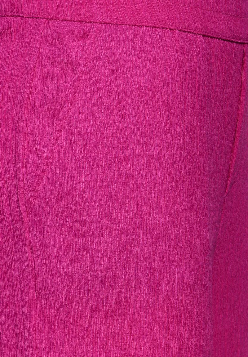 Crinkle Wide Leg Hose