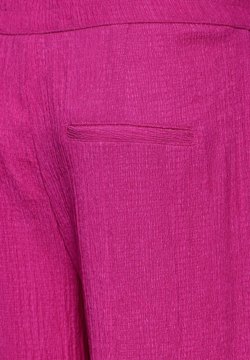 Crinkle Wide Leg Hose