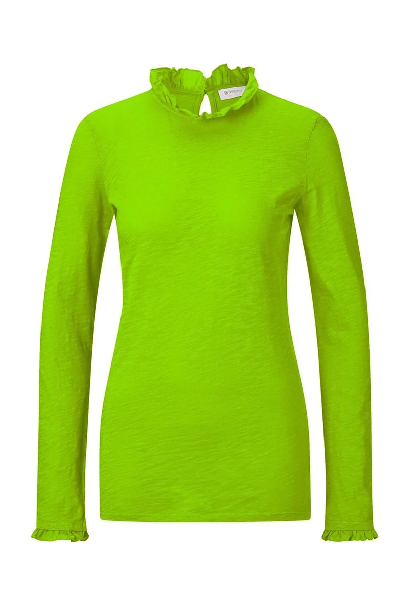 Organic Slub Frill Longsleeve