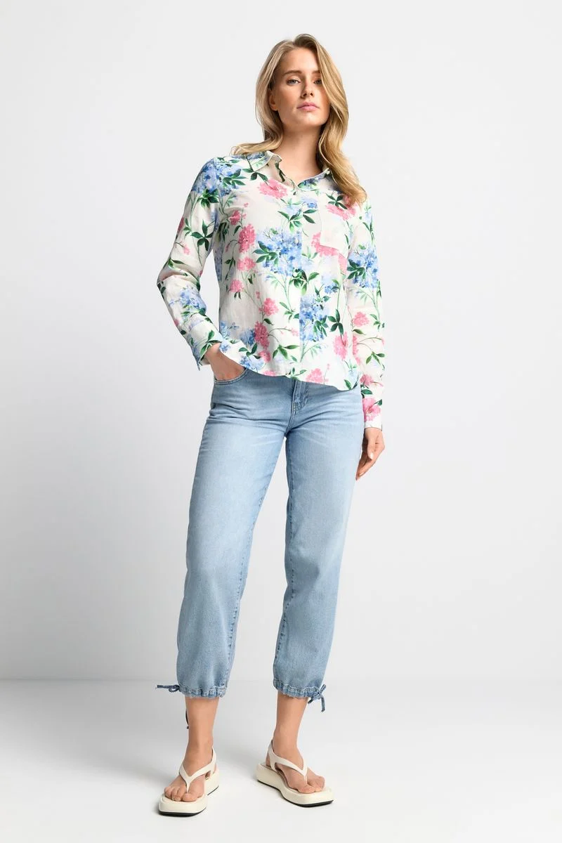 printed blouse sustainable