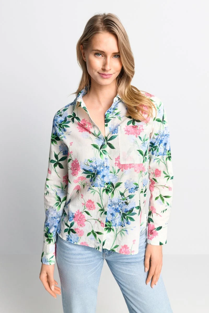 printed blouse sustainable