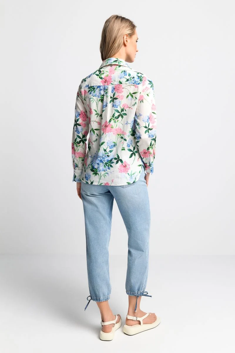 printed blouse sustainable
