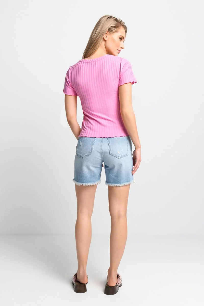 rib T-Shirt
