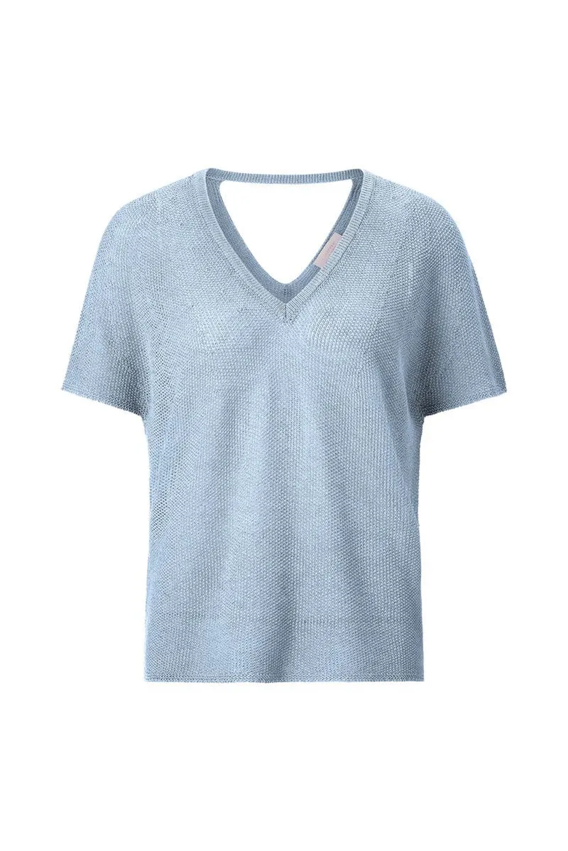 pullover with cut outs