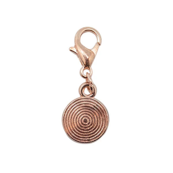 Yarn and Colors Circle Charm 094 Silber