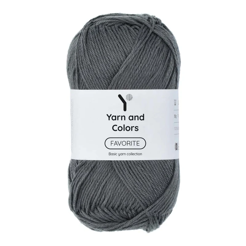 Yarn and Colors Favorite 098 Graphite