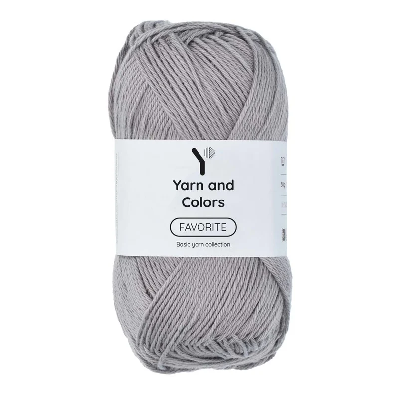 Yarn and Colors Favorite 096 Shark Grey