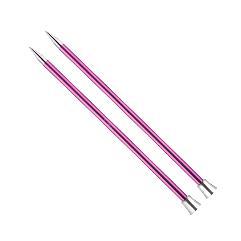 KnitPro Zing Stricknadeln 40 cm, 12 mm | Mauve