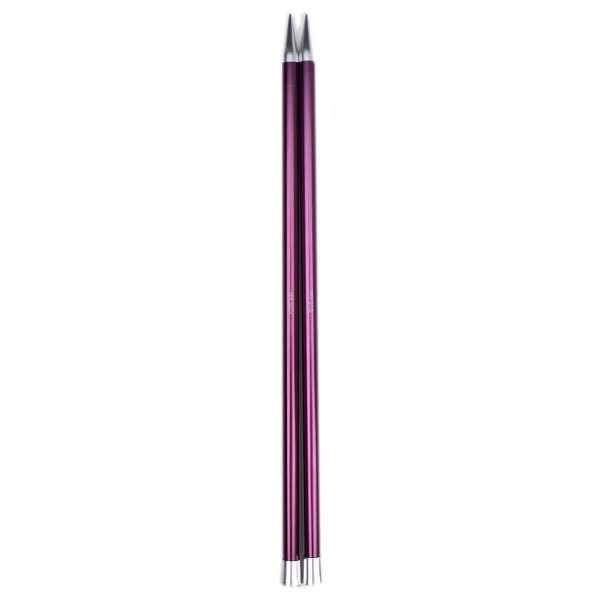 KnitPro Zing Stricknadeln 40 cm, 12 mm | Mauve