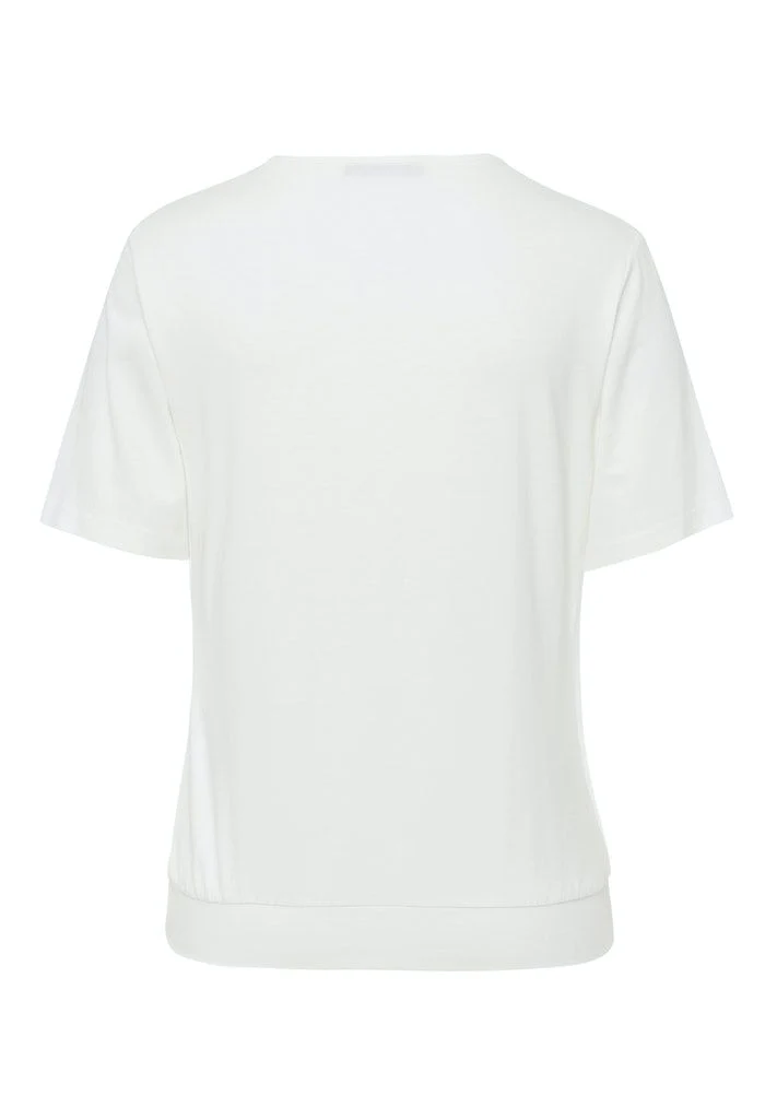 Blusenshirt NOS mit modischer Faltenpartie vorne