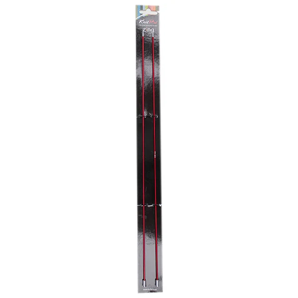 KnitPro Zing Stricknadeln 40 cm, 2,5 mm | Granat