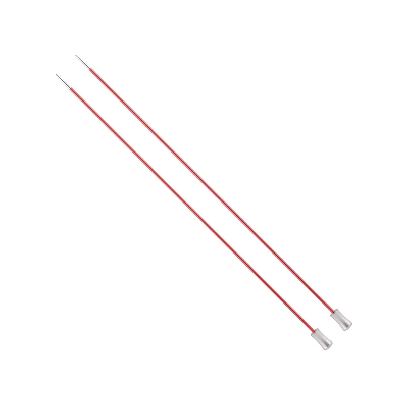 KnitPro Zing Stricknadeln 40 cm, 2 mm | Koralle