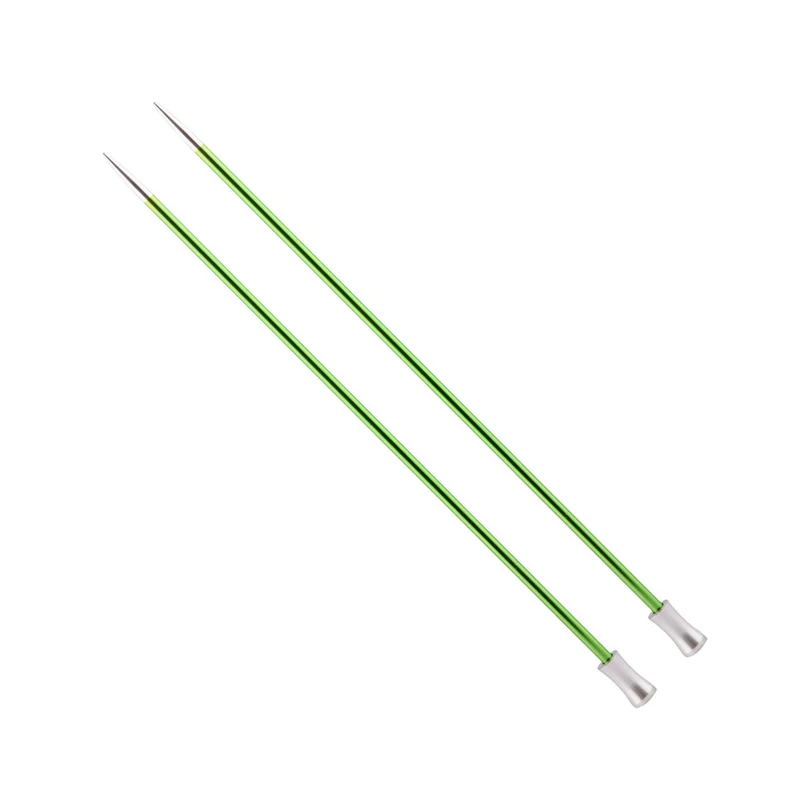 KnitPro Zing Stricknadeln 40 cm, 3,5 mm | Limettengrün