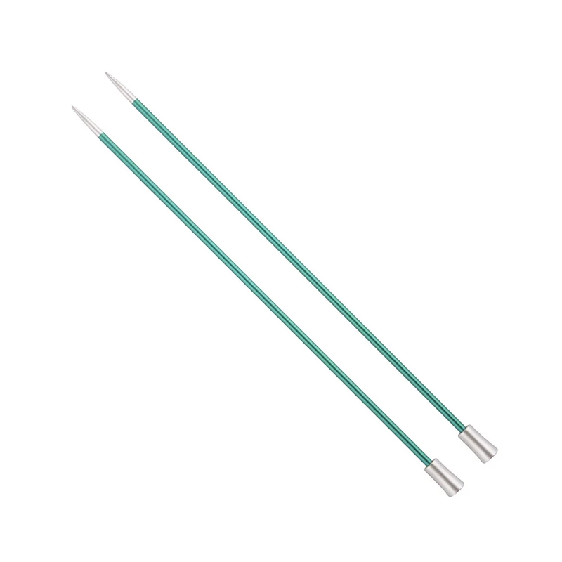 KnitPro Zing Stricknadeln 40 cm, 3,25 mm | Smaragd