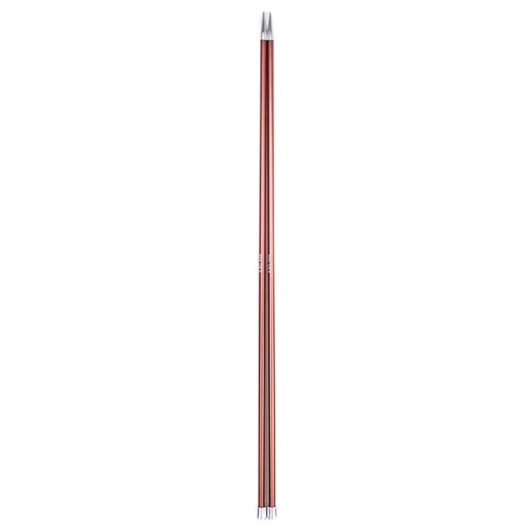 KnitPro Zing Stricknadeln 40 cm, 5,5 mm | Sienna