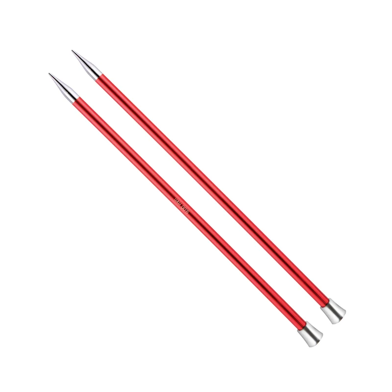 KnitPro Zing Stricknadel 40 cm, 9 mm | Kirschrot