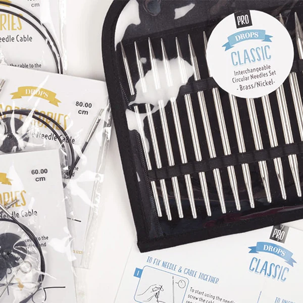 DROPS Pro Spark Rundstricknadelset (früher Pro Classic)