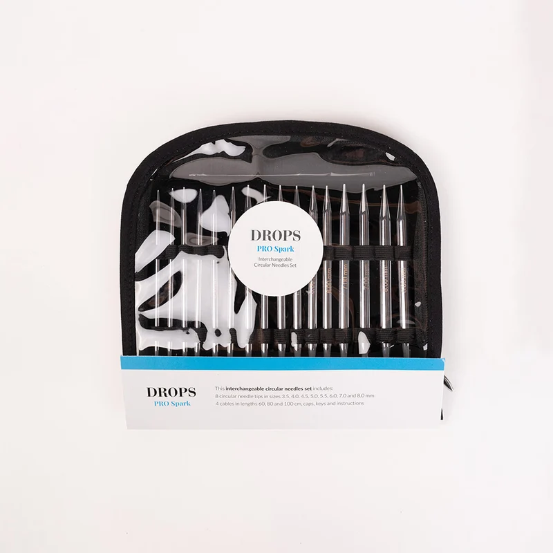 DROPS Pro Spark Rundstricknadelset (früher Pro Classic)