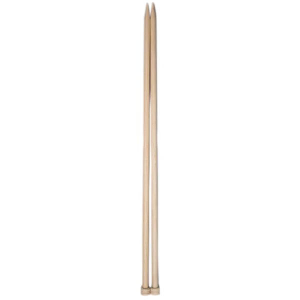 DROPS Basic Stricknadeln aus Holz, 35 cm, 8,0 mm