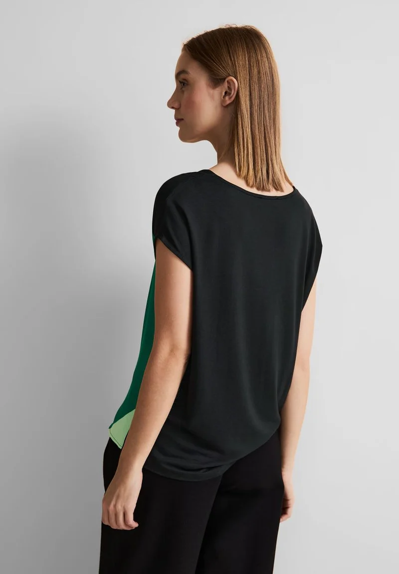 Materialmix Printshirt
