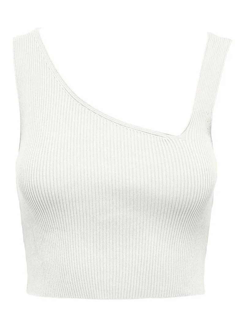 ONLTATIANNA SL CROPPED V-NECK KNT