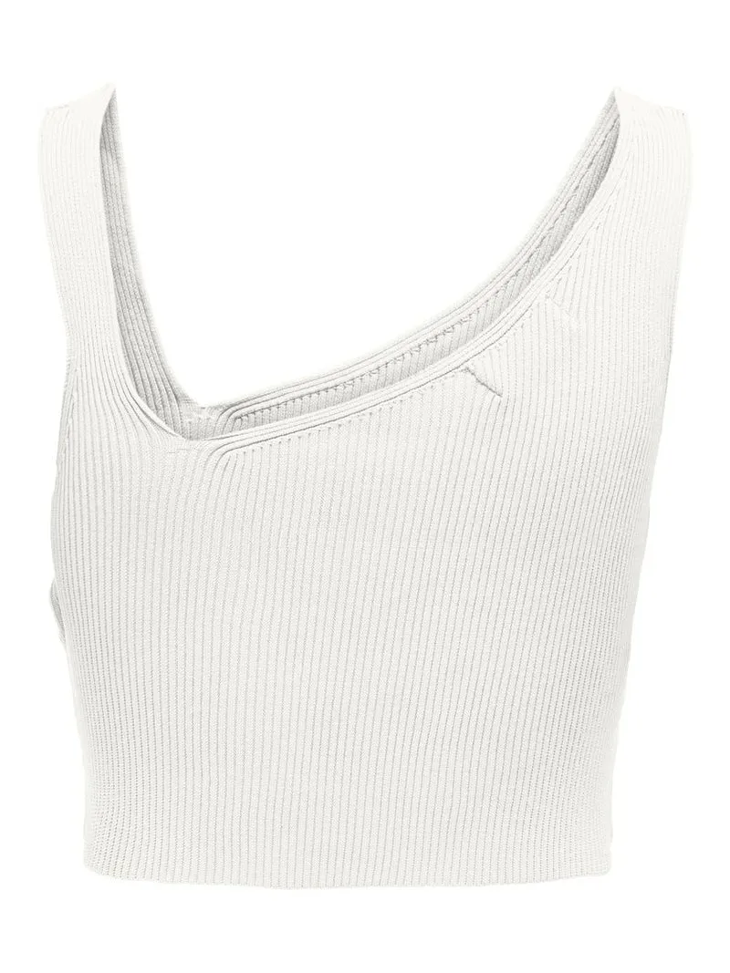 ONLTATIANNA SL CROPPED V-NECK KNT