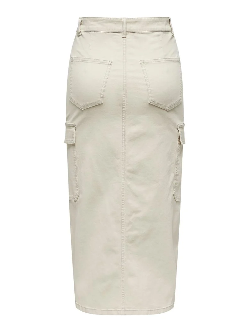 ONLLOLA HW CARGO LONG SLIT SKIR PNT NOOS