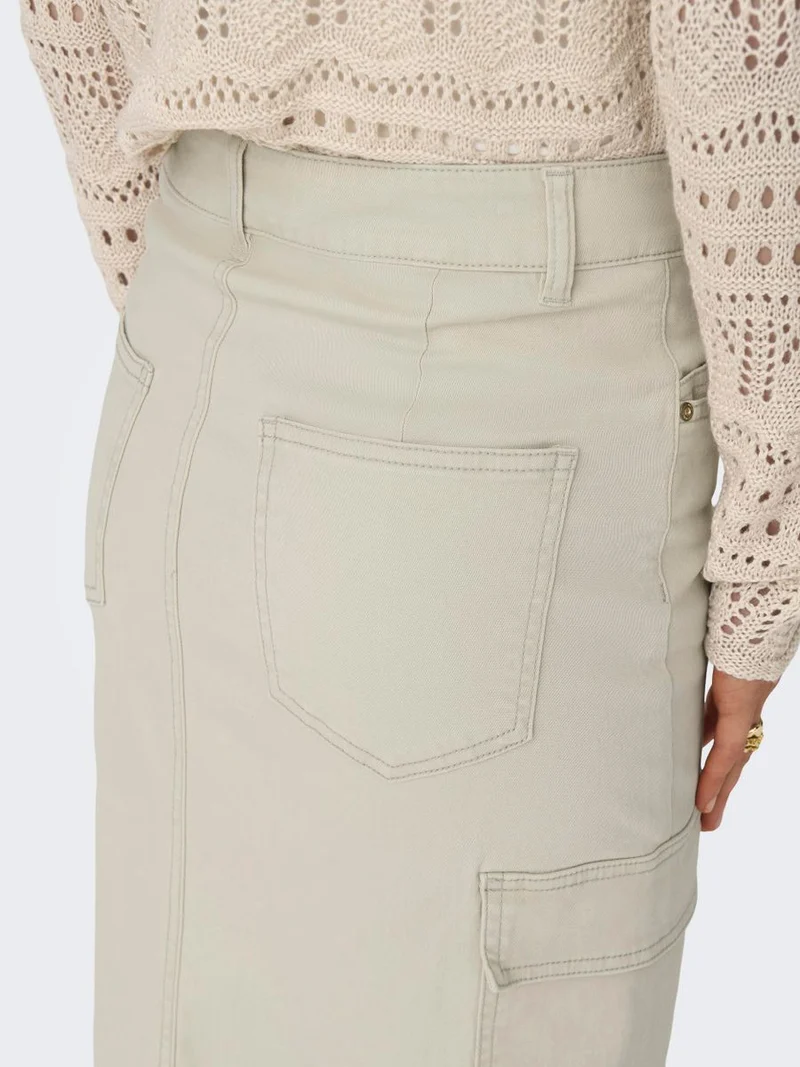 ONLLOLA HW CARGO LONG SLIT SKIR PNT NOOS
