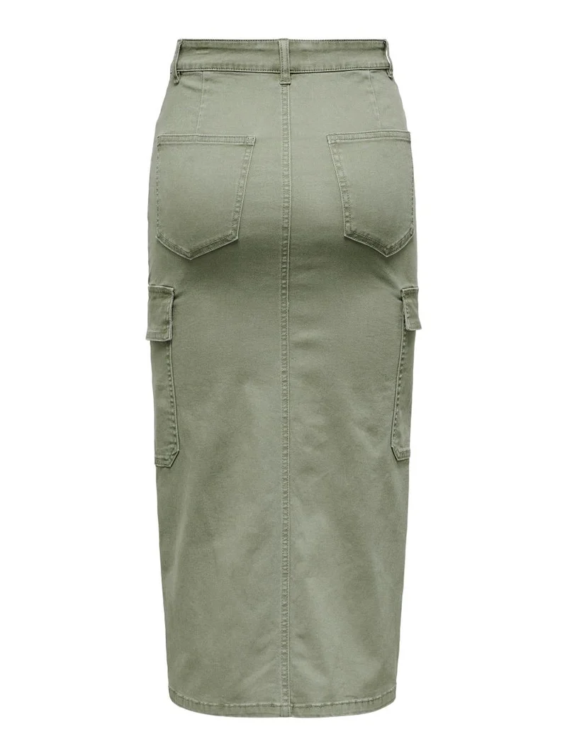 ONLLOLA HW CARGO LONG SLIT SKIR PNT NOOS