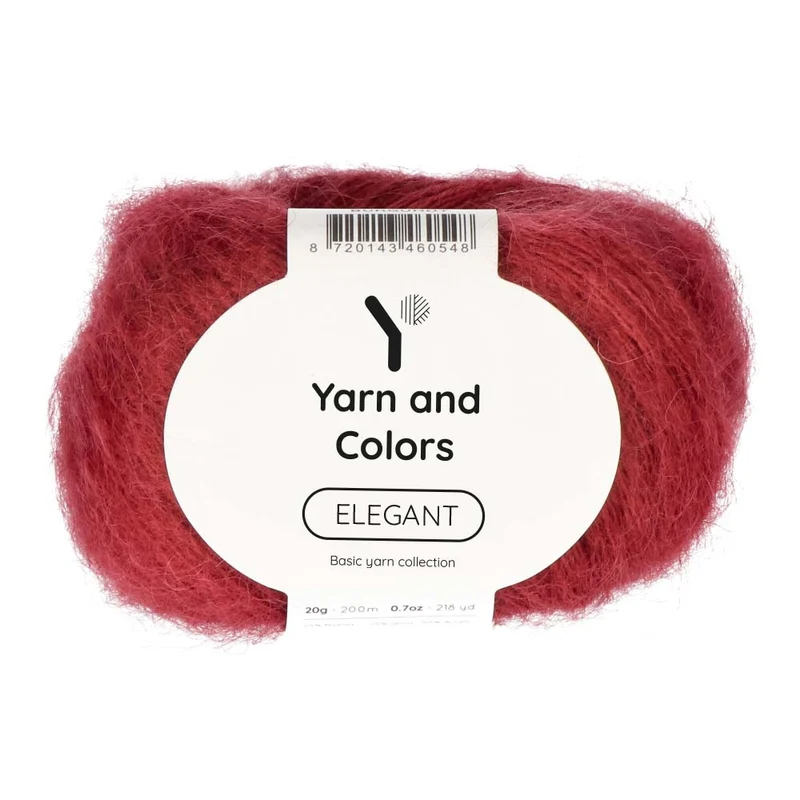 Yarn and Colors Elegant 029 Burgunderrot