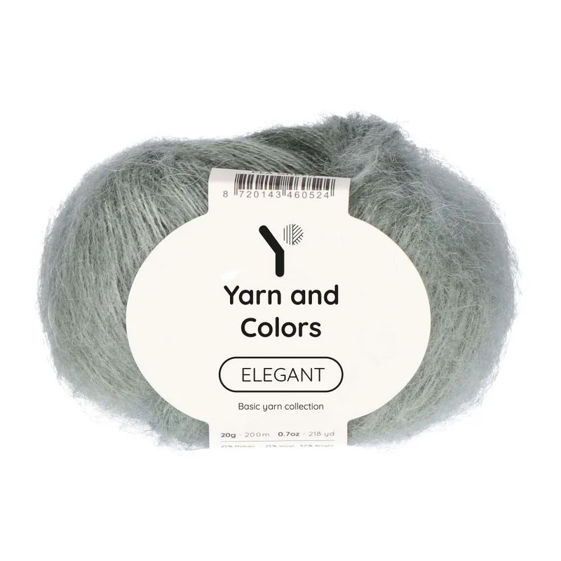 Yarn and Colors Elegant 092 Erbsengrün